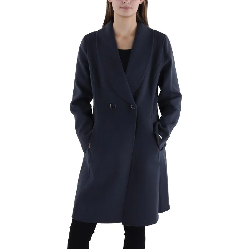 Oversized women's wool coats in a monochromatic look for a trendy outfitWomens Wool Blend Surplice Wrap Coat Oversized women's wool coats in a monochromatic look for a trendy outfitWomens Wool Blend Surplice Wrap Coat