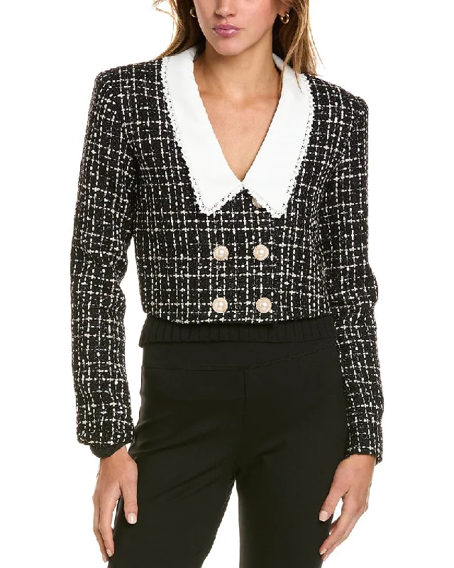 Women's knee - length wool blend coats with a fur collar for added warmthAlexia Admor Aurelia Jacket Women's knee - length wool blend coats with a fur collar for added warmthAlexia Admor Aurelia Jacket