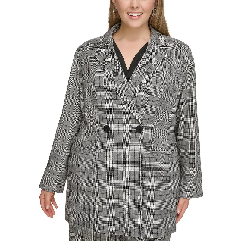 Women's faux fur coats in bright colors for a bold fashion statementPlus Womens Plaid Wear to Work Two-Button Blazer Women's faux fur coats in bright colors for a bold fashion statementPlus Womens Plaid Wear to Work Two-Button Blazer