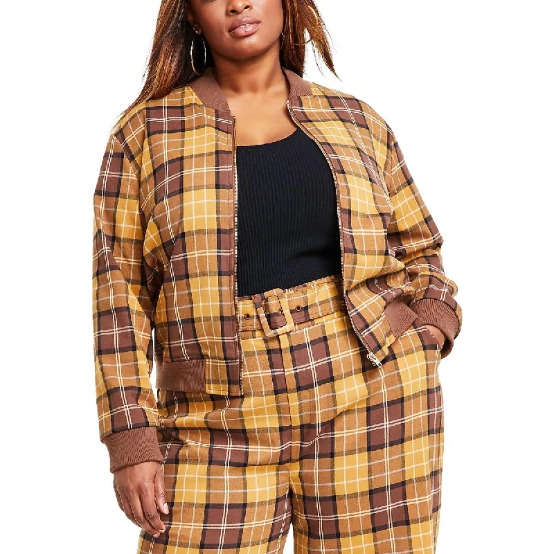 Plus size women's wool blend coats for a warm and stylish winterPlus Womens Lightweight Short Bomber Jacket Plus size women's wool blend coats for a warm and stylish winterPlus Womens Lightweight Short Bomber Jacket