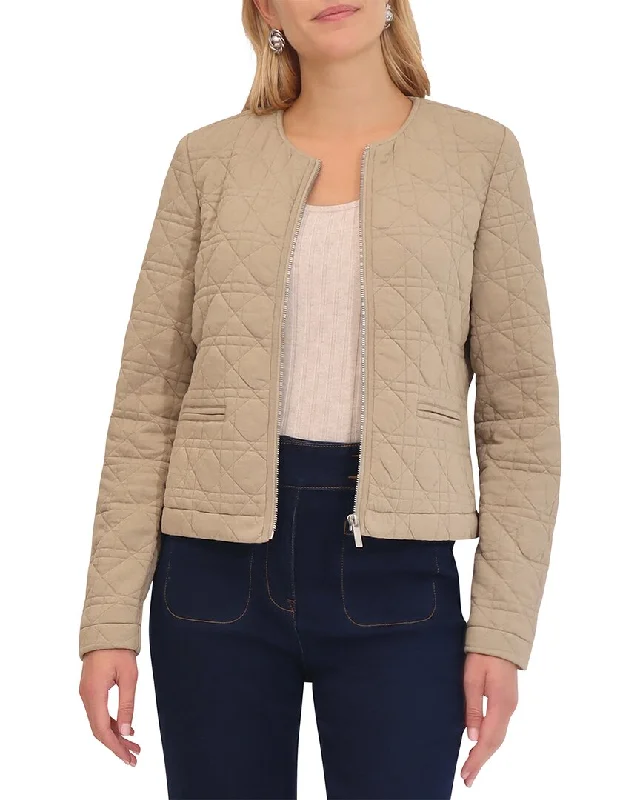 Belted women's cashmere coats in soft pastels for a luxurious feelBagatelle Quilted Jacket