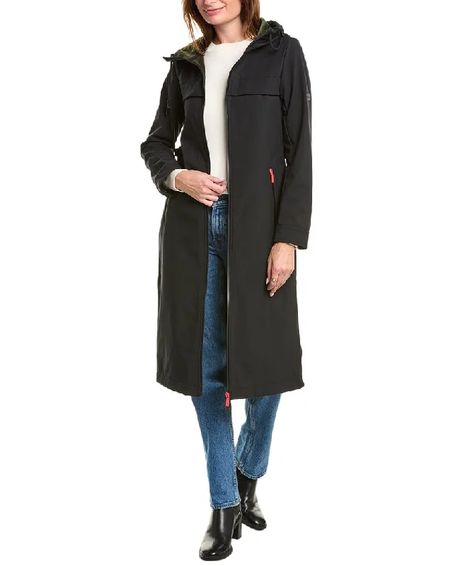 Checkered women's wool coats in a classic pattern for a timeless styleHunter Crown Longline Belted Velour Bonded Coat Crown Longline Belted Velour Checkered women's wool coats in a classic pattern for a timeless styleHunter Crown Longline Belted Velour Bonded Coat Crown Longline Belted Velour