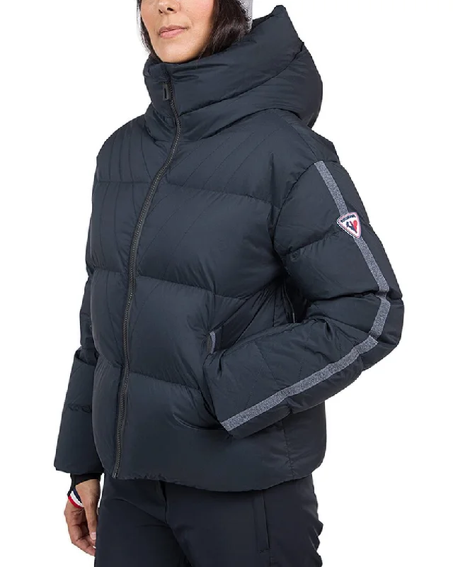 Women's long - sleeve wool coats in a houndstooth pattern for a classic charmRossignol Bomber Down Jacket