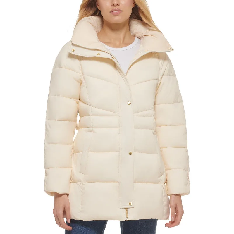 Women's reversible down coats with two - tone designs for versatile stylingWomens Insulated Belted Puffer Jacket Women's reversible down coats with two - tone designs for versatile stylingWomens Insulated Belted Puffer Jacket