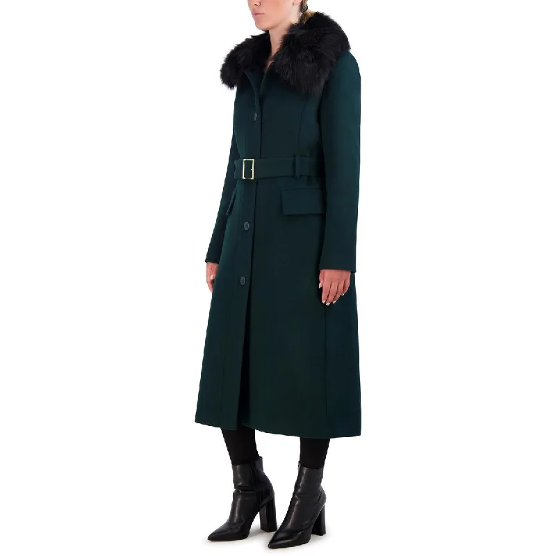 Women's waterproof parka coats with multiple pockets for practicalityWomens Wool Blend Faux Fur Collar Wool Coat Women's waterproof parka coats with multiple pockets for practicalityWomens Wool Blend Faux Fur Collar Wool Coat