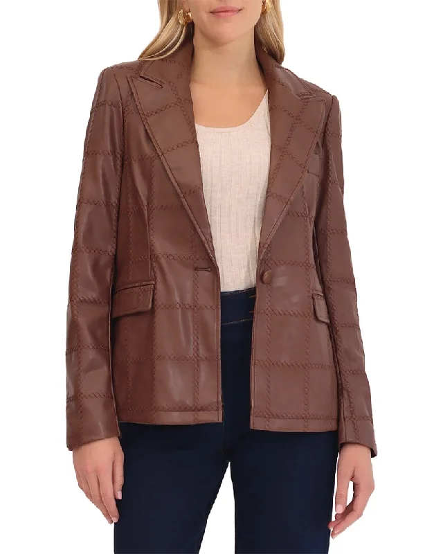 Quilted down women's coats with removable hoods for outdoor activitiesBagatelle Blazer Quilted down women's coats with removable hoods for outdoor activitiesBagatelle Blazer