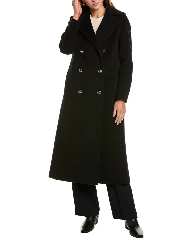 Women's waterproof parka coats with multiple pockets for practicalityCinzia Rocca Icons Long Wool & Cashmere-Blend Trench Coat Women's waterproof parka coats with multiple pockets for practicalityCinzia Rocca Icons Long Wool & Cashmere-Blend Trench Coat