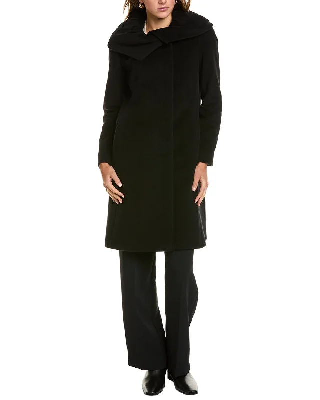 Mid - length women's down coats in a slim fit for a modern and sleek appearanceCinzia Rocca Icons Medium Wool & Cashmere-Blend Coat Mid - length women's down coats in a slim fit for a modern and sleek appearanceCinzia Rocca Icons Medium Wool & Cashmere-Blend Coat