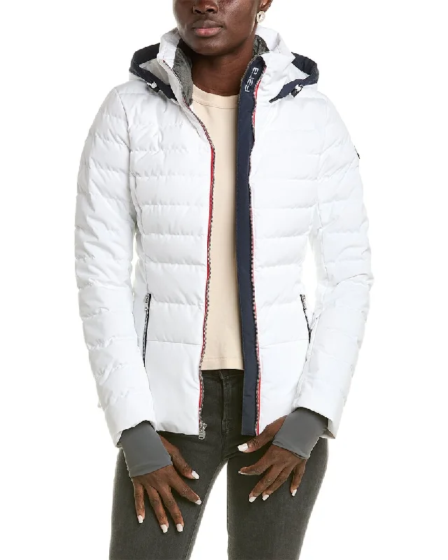 Women's knee - length wool blend coats with a fur collar for added warmthFera Juliet Parka