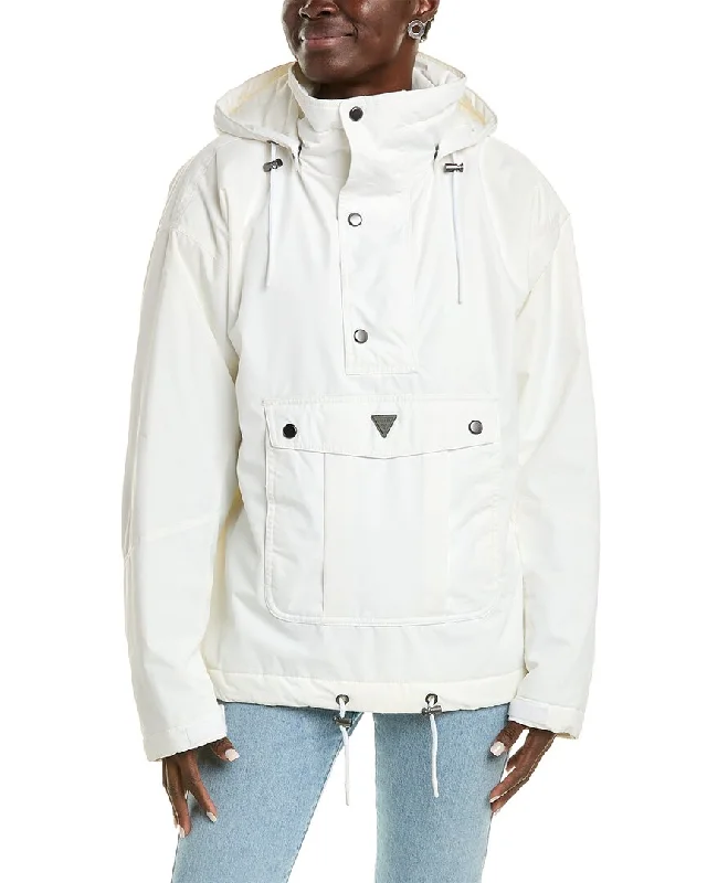 Women's cropped leather coats with silver studs for an edgy lookFera Dakota Anorak