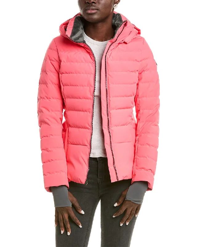 Women's reversible down coats with two - tone designs for versatile stylingFera Julia Parka
