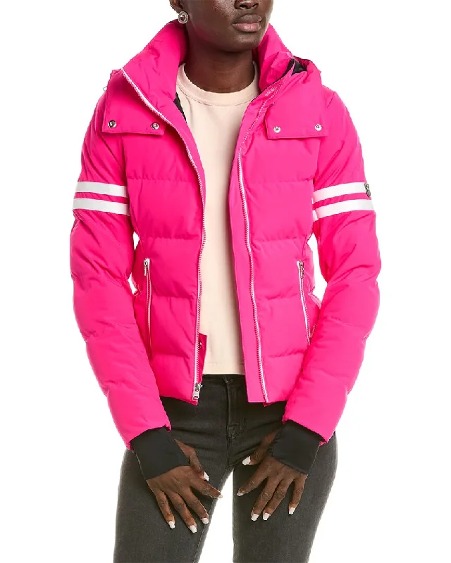 Embroidered women's cotton coats in a bohemian pattern for a unique designFera Kate Puffer Jacket