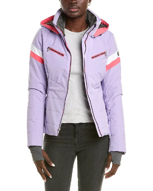 Belted women's cashmere coats in soft pastels for a luxurious feelFera Ally Parka