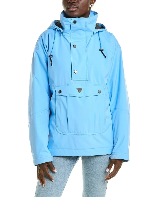 Women's long - sleeve wool coats in a houndstooth pattern for a classic charmFera Dakota 2.0 Anorak