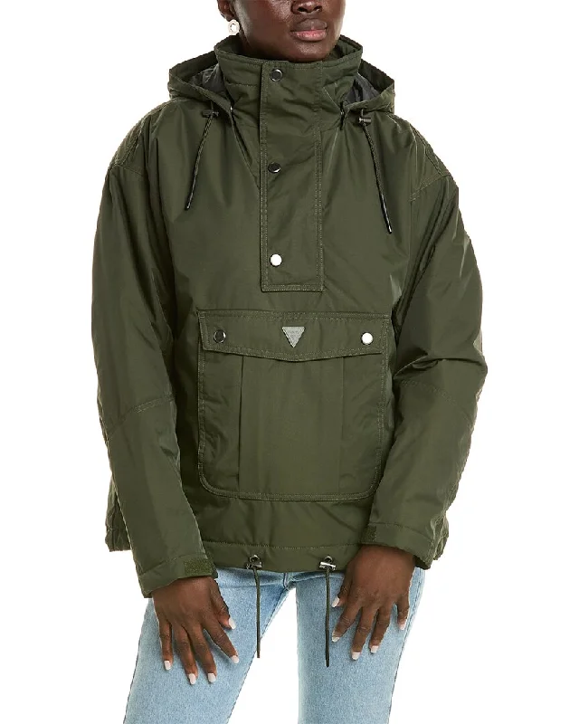 Long women's mac coats in a lightweight fabric for spring showersFera Dakota Anorak