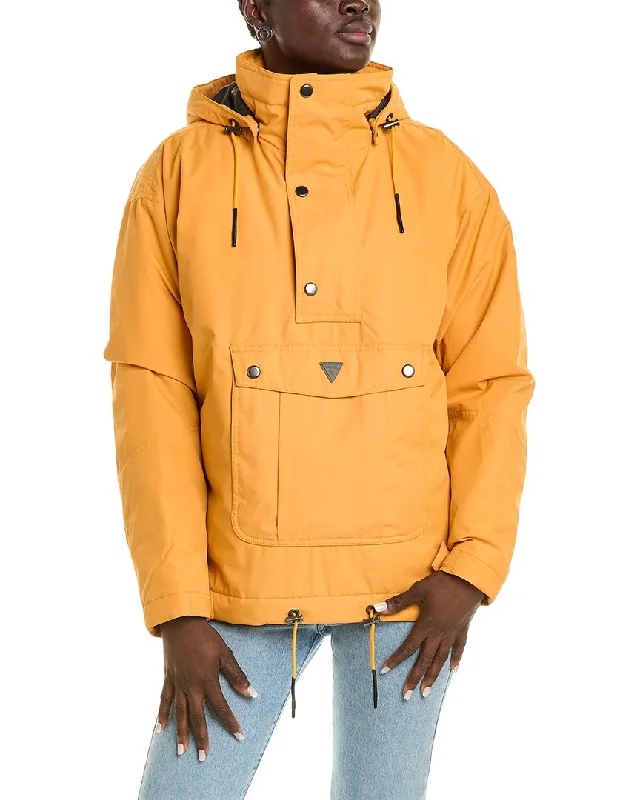 Women's pea coats with brass buttons for a nautical - inspired styleFera Dakota Anorak