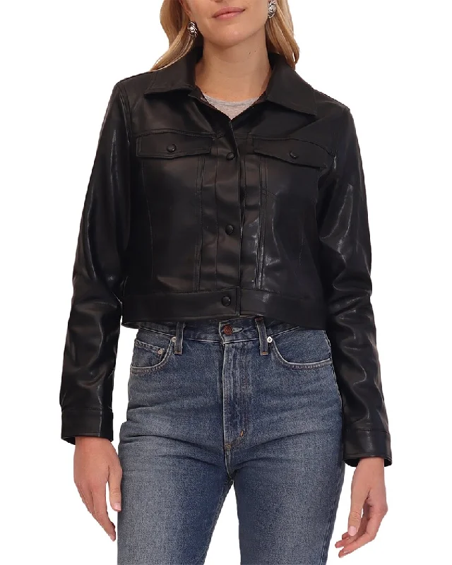 Women's longline double - breasted camel coats for a sophisticated lookBagatelle Trucker Jacket Women's longline double - breasted camel coats for a sophisticated lookBagatelle Trucker Jacket