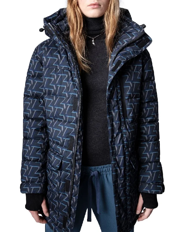 Women's faux fur coats in bright colors for a bold fashion statementZadig & Voltaire Beyla Coat