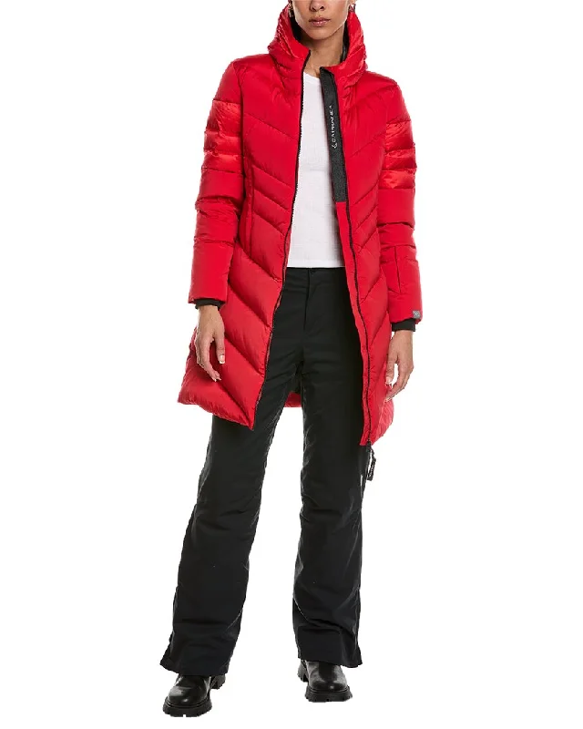 Water - resistant women's trench coats with adjustable cuffs for rainy daysCapranea Tamaro Wool-Blend Coat Water - resistant women's trench coats with adjustable cuffs for rainy daysCapranea Tamaro Wool-Blend Coat