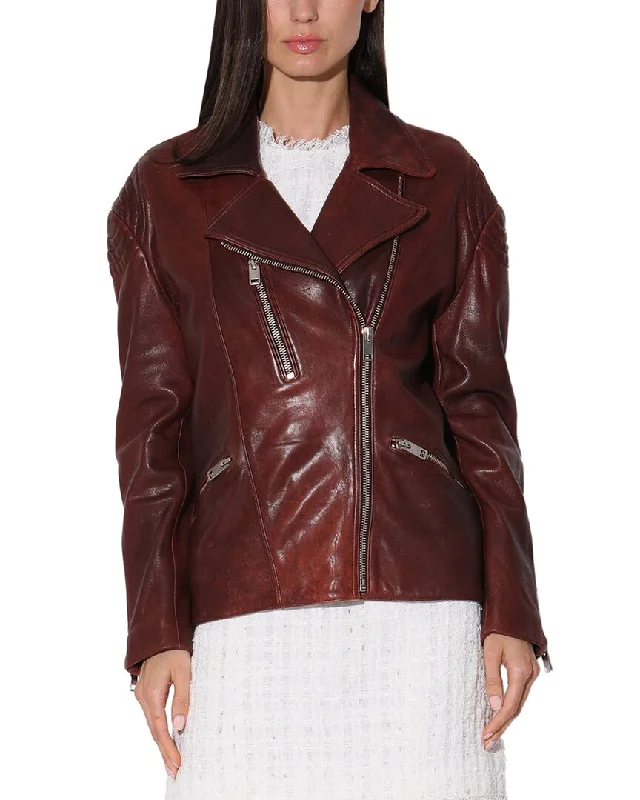 Petite women's wool blend coats with a tailored fit for a flattering silhouetteWalter Baker Alexa Leather Jacket Petite women's wool blend coats with a tailored fit for a flattering silhouetteWalter Baker Alexa Leather Jacket