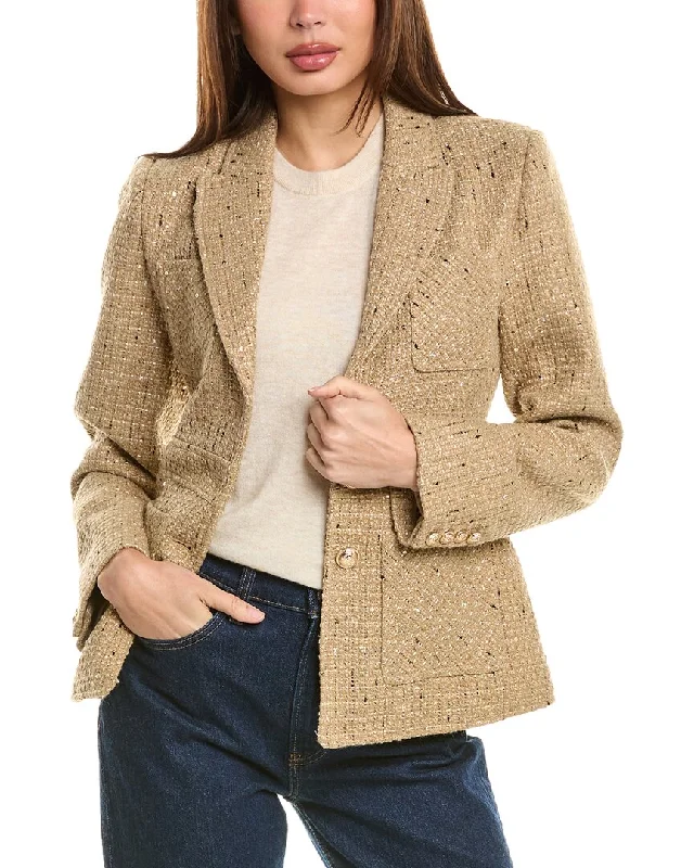 Women's pea coats with brass buttons for a nautical - inspired styleStella + Lorenzo Wool-Blend Jacket Women's pea coats with brass buttons for a nautical - inspired styleStella + Lorenzo Wool-Blend Jacket