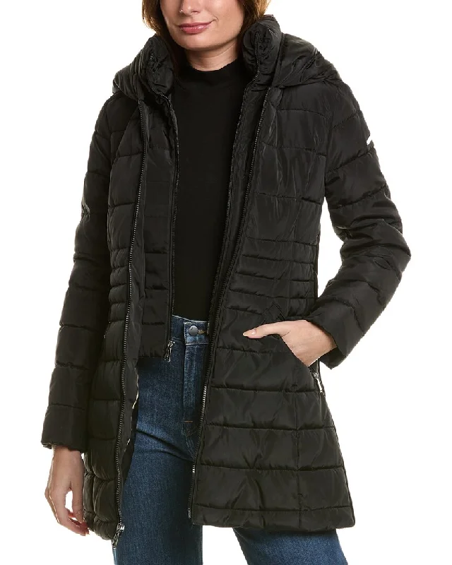 Women's waterproof parka coats with multiple pockets for practicalityLaundry By Shelli Segal Jacket Women's waterproof parka coats with multiple pockets for practicalityLaundry By Shelli Segal Jacket