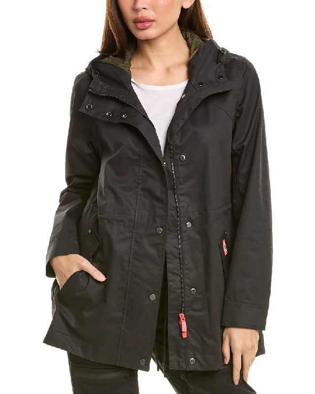Women's waterproof parka coats with multiple pockets for practicalityHunter Adela Classic Rain Jacket Adela Classic Rain Jacket Women's waterproof parka coats with multiple pockets for practicalityHunter Adela Classic Rain Jacket Adela Classic Rain Jacket