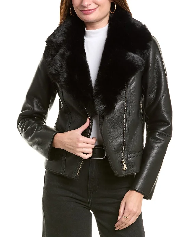 Long women's mac coats in a lightweight fabric for spring showersLa Fiorentina Biker Jacket Long women's mac coats in a lightweight fabric for spring showersLa Fiorentina Biker Jacket