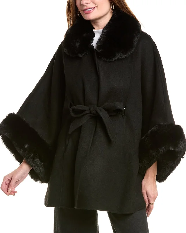 Women's pea coats with brass buttons for a nautical - inspired styleLa Fiorentina Cape Women's pea coats with brass buttons for a nautical - inspired styleLa Fiorentina Cape