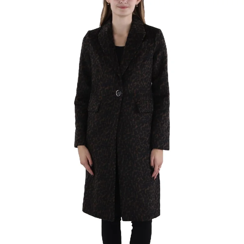 Long women's mac coats in a lightweight fabric for spring showersWomens Wool Blend Cold Weather Overcoat
