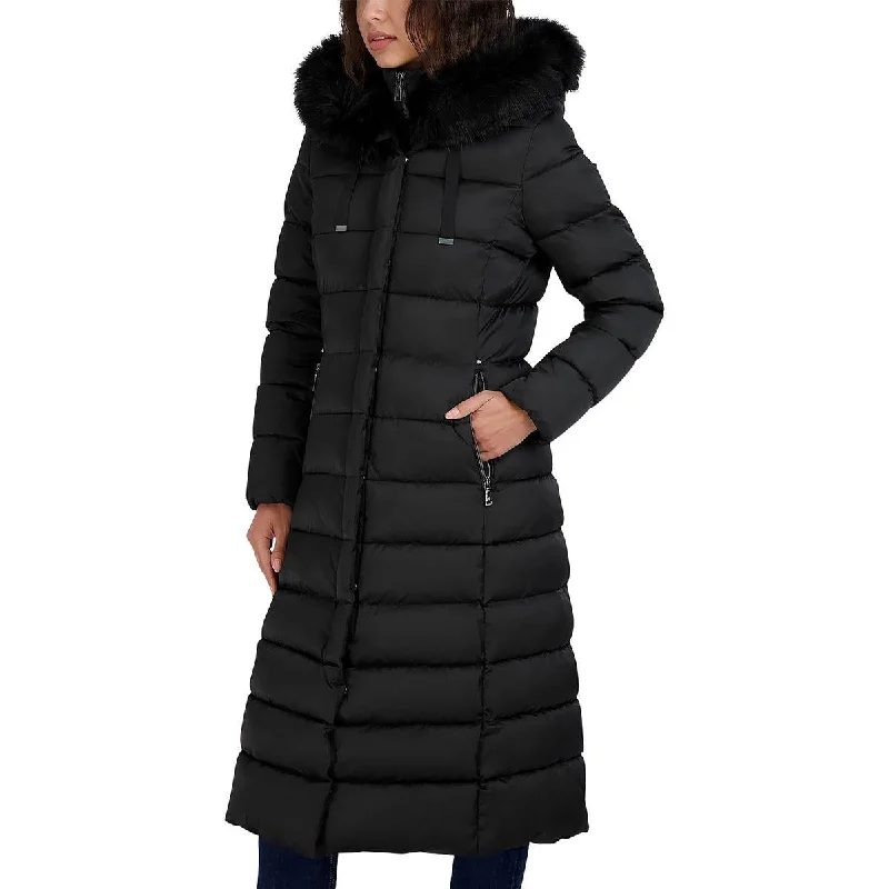 Women's waterproof parka coats with multiple pockets for practicalityWomens Quilted Cold Weather Parka Coat
