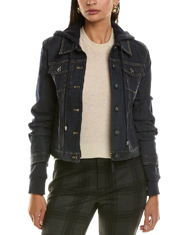 Long women's mac coats in a lightweight fabric for spring showersCinq À Sept Jess Jacket