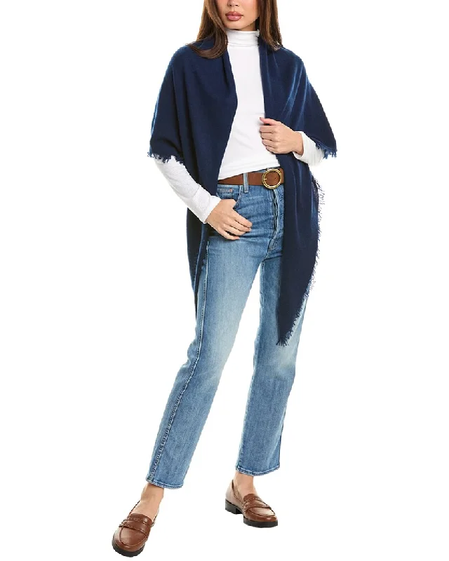 Women's reversible down coats with two - tone designs for versatile stylingForte Cashmere Fringe Cashmere Triangle Wrap Women's reversible down coats with two - tone designs for versatile stylingForte Cashmere Fringe Cashmere Triangle Wrap
