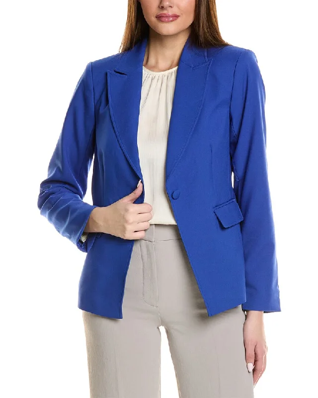 Long women's mac coats in a lightweight fabric for spring showersTahari Asl Blazer