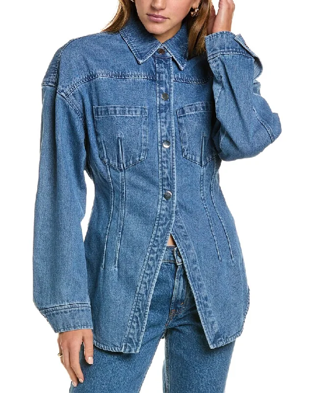 Mid - length women's down coats in a slim fit for a modern and sleek appearanceRonny Kobo June Jacket