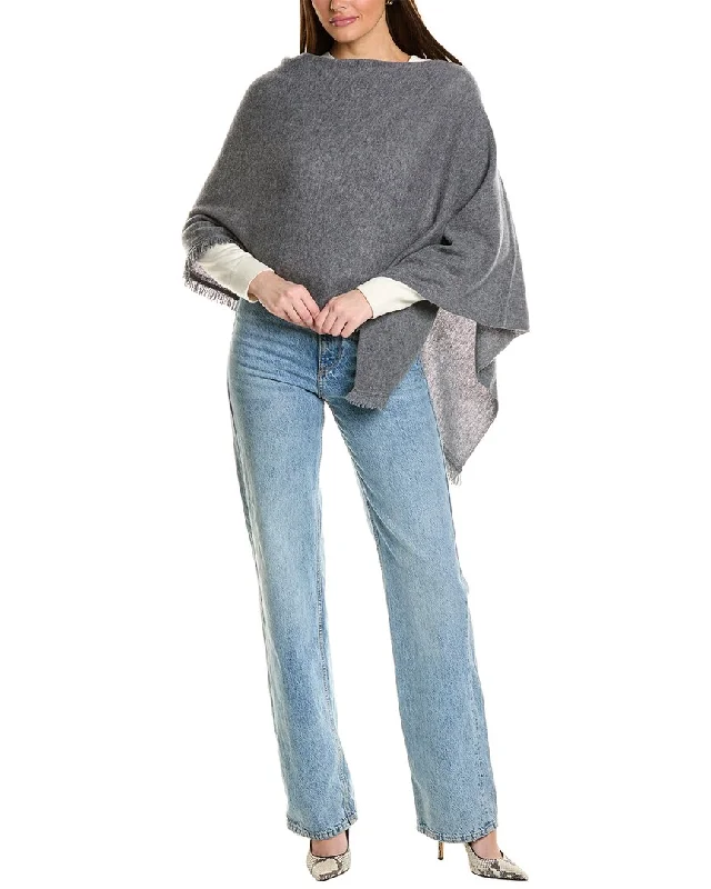 Quilted down women's coats with removable hoods for outdoor activitiesHannah Rose Fringe Wool Topper