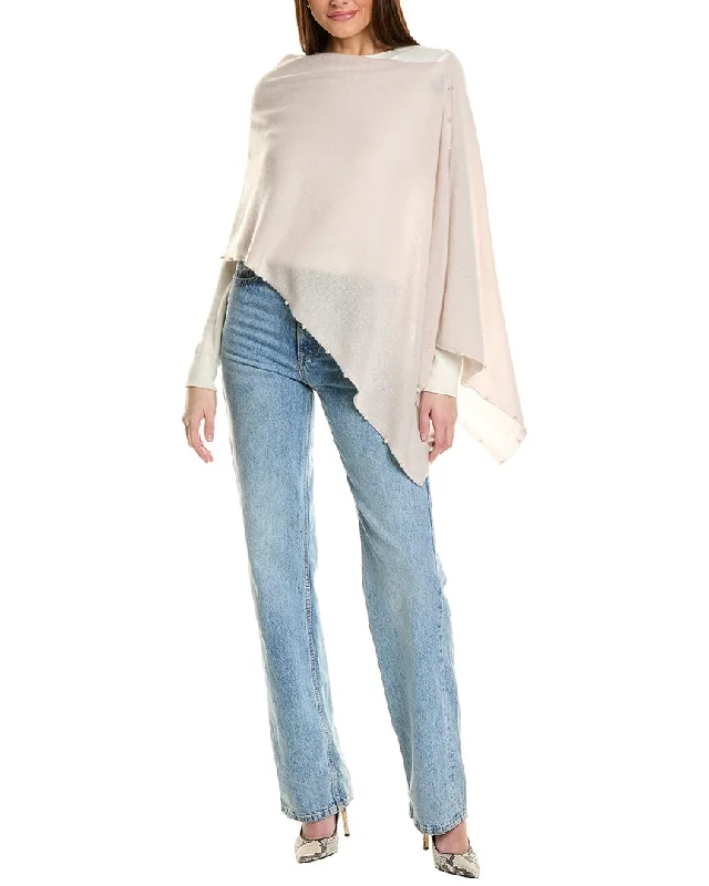 Oversized women's wool coats in a monochromatic look for a trendy outfitHannah Rose Cashmere Topper