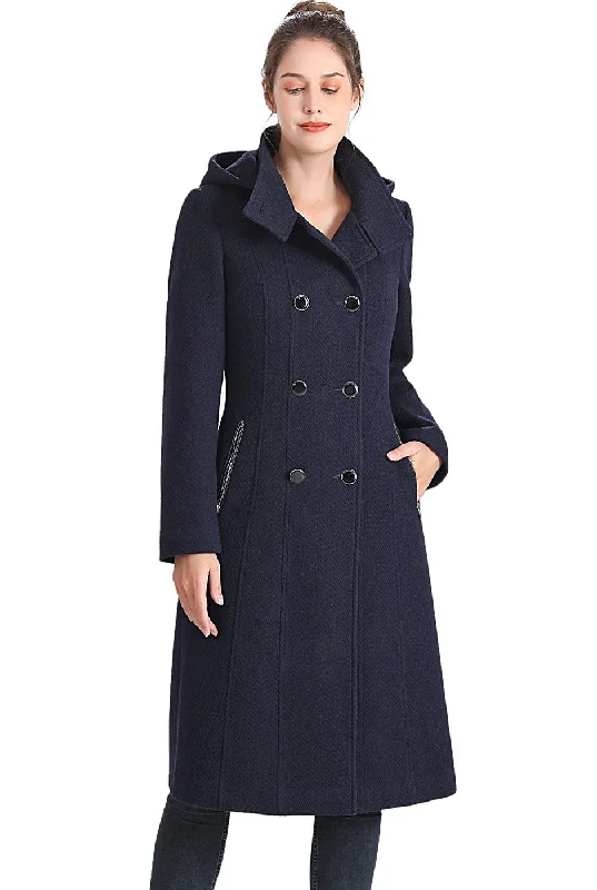 Women's faux fur coats in bright colors for a bold fashion statementBGSD Women Ren Wool Stand Collar Walker Coat Women's faux fur coats in bright colors for a bold fashion statementBGSD Women Ren Wool Stand Collar Walker Coat