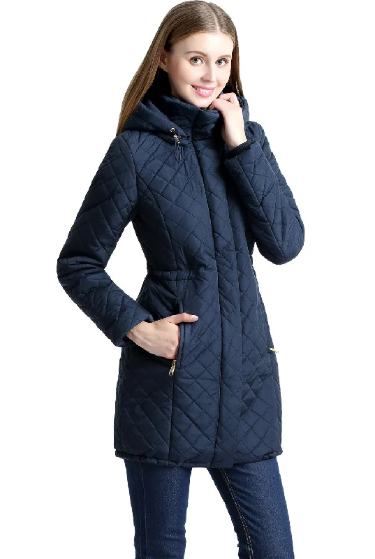 Hooded women's puffer coats in neon colors for high - visibility sportsBGSD Women's "Angela" Waterproof Quilted Parka Coat Hooded women's puffer coats in neon colors for high - visibility sportsBGSD Women's "Angela" Waterproof Quilted Parka Coat