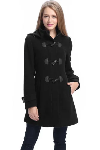 Shearling - lined women's leather coats for ultimate warmth and luxuryBGSD Women Daisy Wool Toggle Coat Shearling - lined women's leather coats for ultimate warmth and luxuryBGSD Women Daisy Wool Toggle Coat