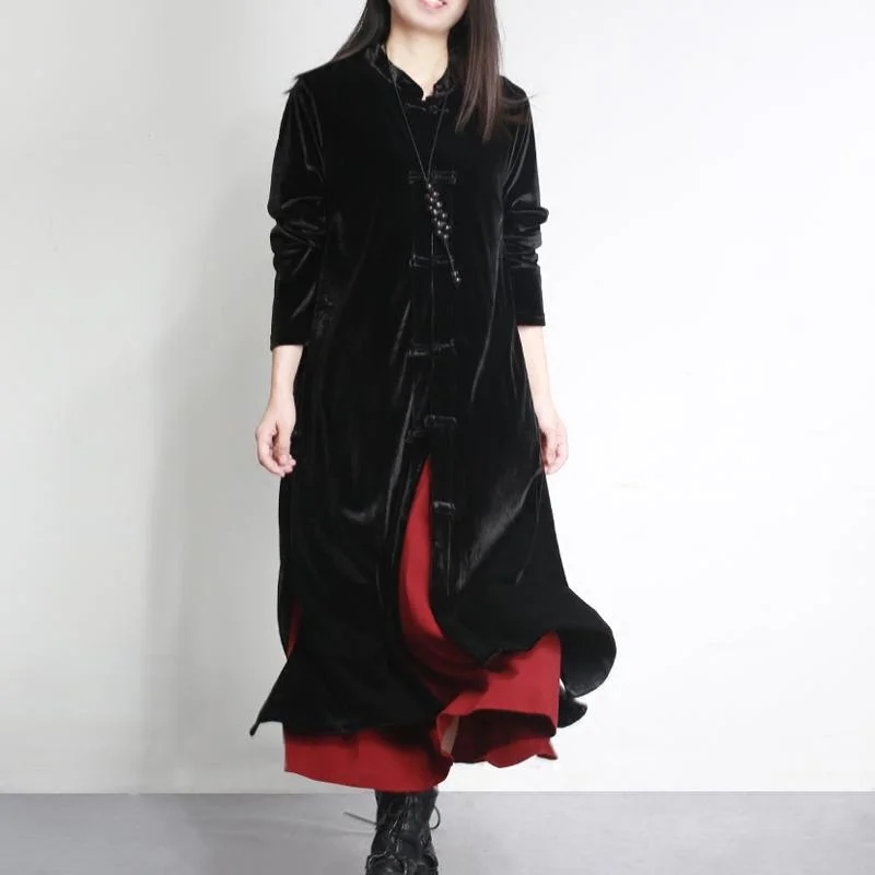 Hooded women's puffer coats in neon colors for high - visibility sportsblack new winter corduroy vintage trench coats solid casual Chinese Button long coat Hooded women's puffer coats in neon colors for high - visibility sportsblack new winter corduroy vintage trench coats solid casual Chinese Button long coat