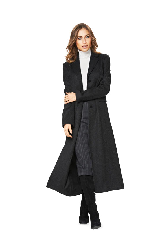 Women's reversible down coats with two - tone designs for versatile stylingBurda Jacket and Coat 6845 Women's reversible down coats with two - tone designs for versatile stylingBurda Jacket and Coat 6845