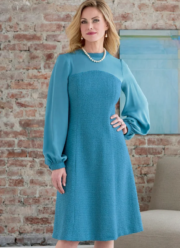 Women's longline double - breasted camel coats for a sophisticated lookButterick Dress and Coat B6868