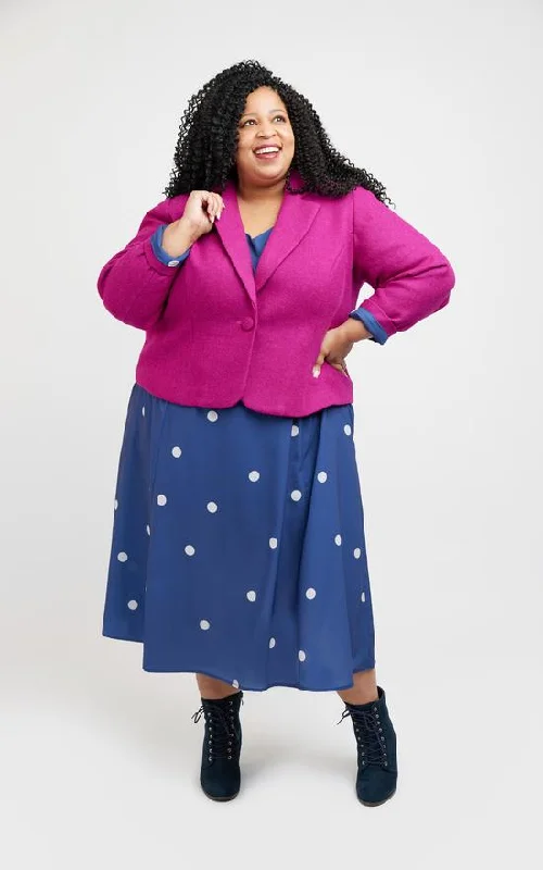Oversized women's wool coats in a monochromatic look for a trendy outfitCashmerette Auburn Blazer Oversized women's wool coats in a monochromatic look for a trendy outfitCashmerette Auburn Blazer