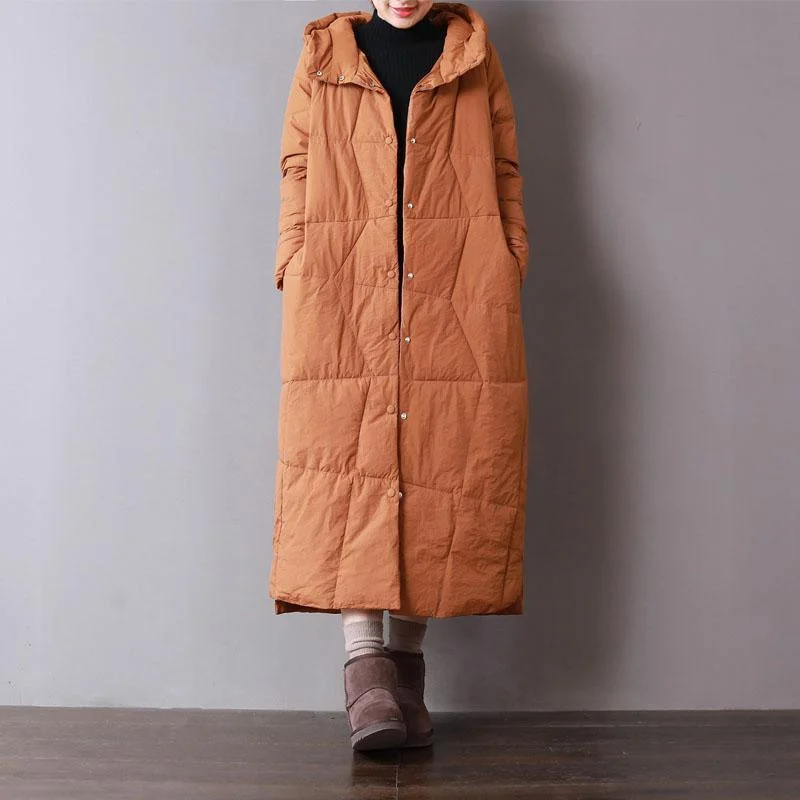 Women's knee - length wool blend coats with a fur collar for added warmthCasual Orange Parkas For Women Casual Hooded Warm Winter Coat Women Pockets Overcoat Women's knee - length wool blend coats with a fur collar for added warmthCasual Orange Parkas For Women Casual Hooded Warm Winter Coat Women Pockets Overcoat