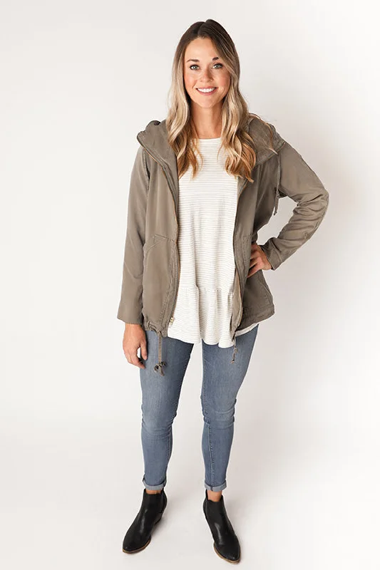 Women's longline double - breasted camel coats for a sophisticated lookChalk and Notch Joy Jacket