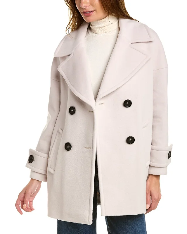 Shearling - lined women's leather coats for ultimate warmth and luxuryCinzia Rocca Icons Short Wool & Cashmere-Blend Coat Shearling - lined women's leather coats for ultimate warmth and luxuryCinzia Rocca Icons Short Wool & Cashmere-Blend Coat