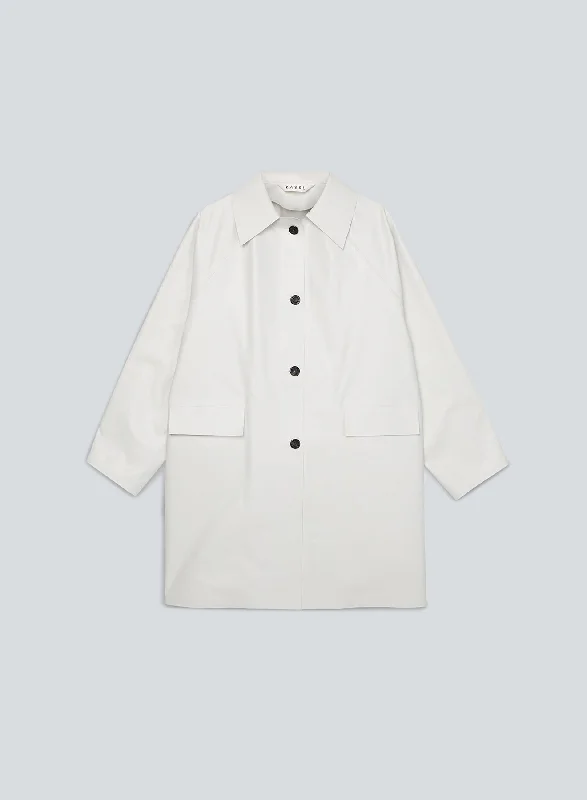 Shearling - lined women's leather coats for ultimate warmth and luxuryOriginal above oil | white Shearling - lined women's leather coats for ultimate warmth and luxuryOriginal above oil | white