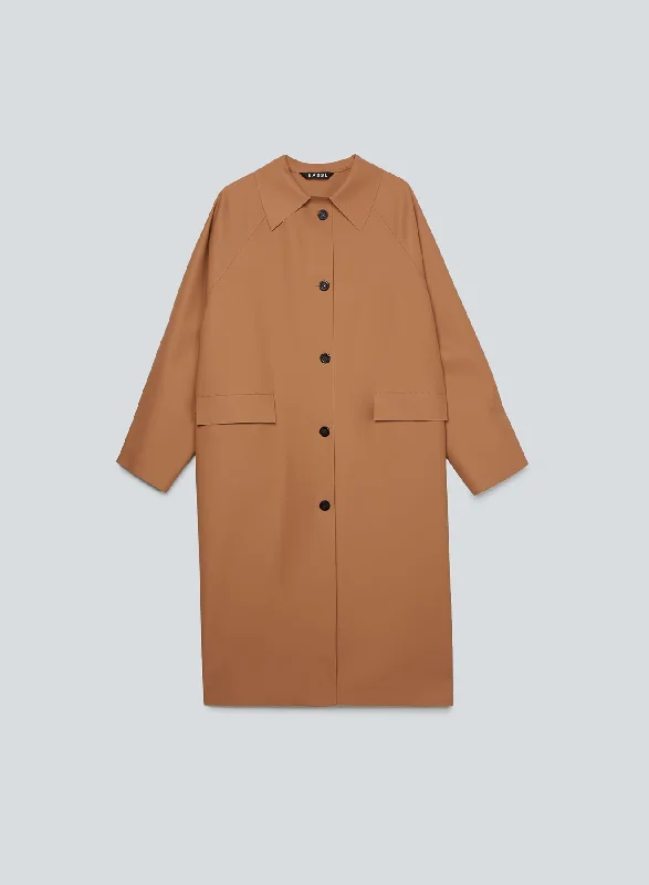 Checkered women's wool coats in a classic pattern for a timeless styleOriginal below rubber | tawny Checkered women's wool coats in a classic pattern for a timeless styleOriginal below rubber | tawny