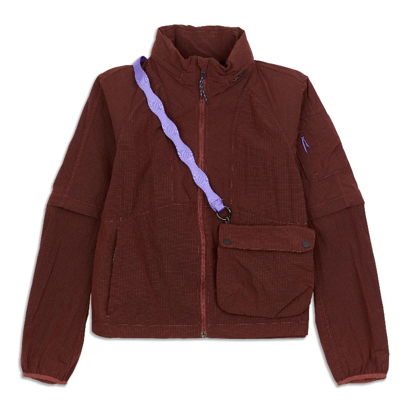 Women's longline double - breasted camel coats for a sophisticated lookConvertible Ripstop Hiking Jacket Women's longline double - breasted camel coats for a sophisticated lookConvertible Ripstop Hiking Jacket